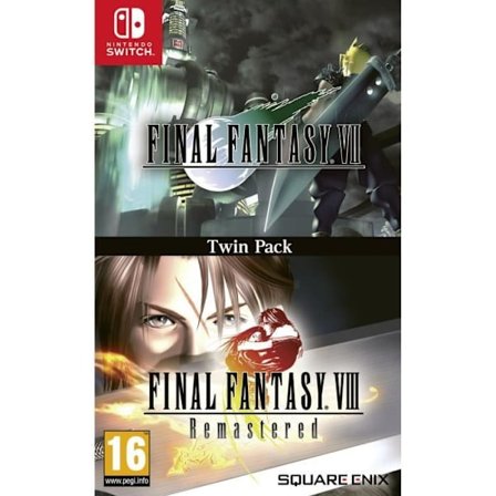 FINAL FANTASY VII + FINAL FANTASY VIII REMASTERED Switch Game