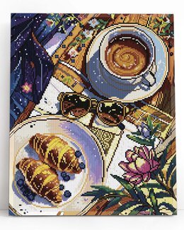 Diamond painting Duft der Morgendämmerung