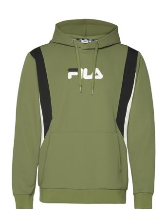 Bogno Regular Hoody Hoodie Trøje Grøn FILA