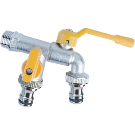 Mässing trädgårdsslangkran, slitstark, multifunktionell tvättmaskin, gräsmatta, uteplats, kök