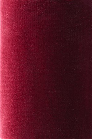 Jotex - Velvet Stoffprøve Bomull/Polyester/Bomull/Polyester Mørk rød HENGTAI - Kjøp Stoffprøver - Møbler hos Jotex