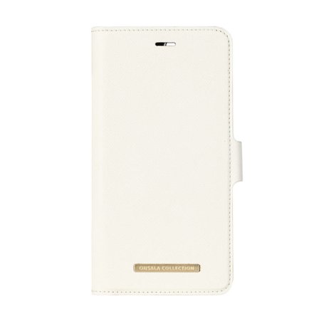 Mobilfodral Saffiano White - iPhone 6 / 7 / 8 Plus