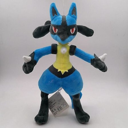 Pokémon Lucario Plys Bamse Barn 30cm (DP)