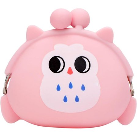 Mini Clutch Mini Myntväska Silikon Myntväska Silikon Myntficka Silikon Växelväskor Silikon Växelplånbok Silikon Plånbok Cartoon Plånbok