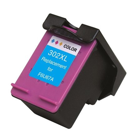 Blækpatron HP 302 XL F6U67AE- Farve