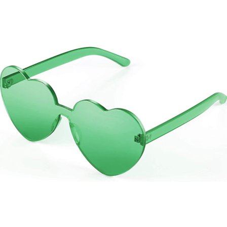 Heart-shaped Sunglasses Party Sunglasses,candy Color Sunglasses
