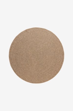 KM Home - Flatvevd teppe Natural - Natur - Glattvevde tepper - 240 - Fra Homeroom