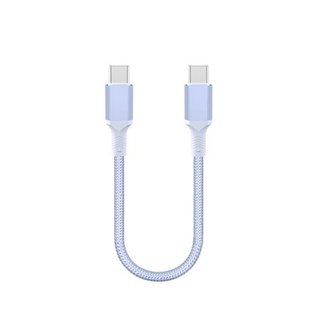 USB C Ladekabel 60W USB C til USB C Kabel med 480 Mbps Datahastighet for Moderne Entusiaster Nylonflettet Design