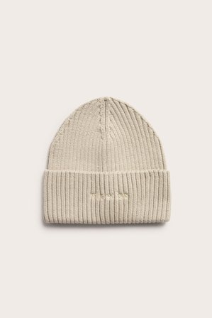 Kappahl | Neulepipo, jossa on tupsu | Beige