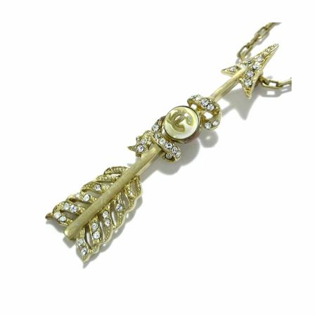 Chanel Vintage, Necklaces Geel, Dames, Maat:ONE Size