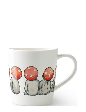 Design House Stockholm Children Of The Forest Mug With Handle - Multi/patterned - 40 CL