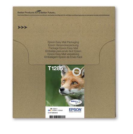 Epson T1285 Easy Mail Packaging - 4-pack - svart, gul, cyan, magenta - original - blekkpatron