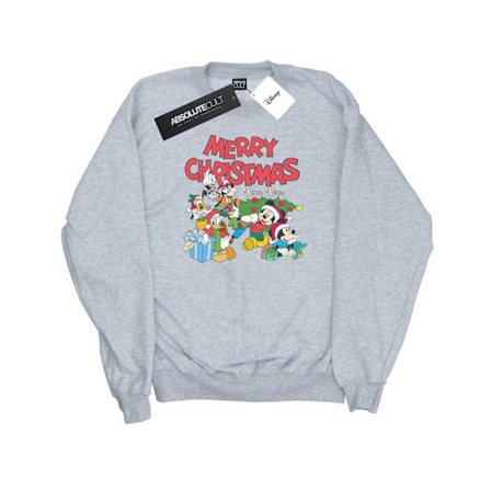 Disney Herr Mickey And Friends Winter Wishes Sweatshirt XL Spor
