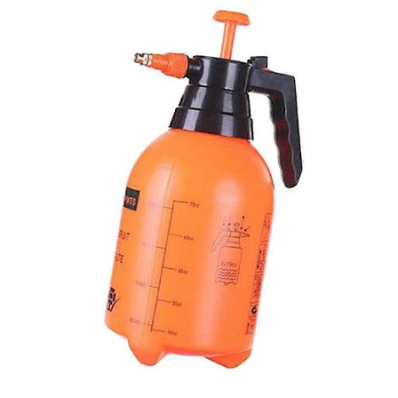 Håndholdt Have Trykpumpe Sprøjte Plæne Vand Sprayflaske Orange 2L SDR