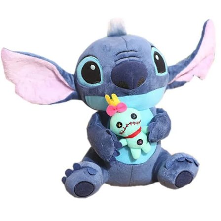 Anime Lilo & Stitch Kosedukke Søt Stitch Plysjdukke