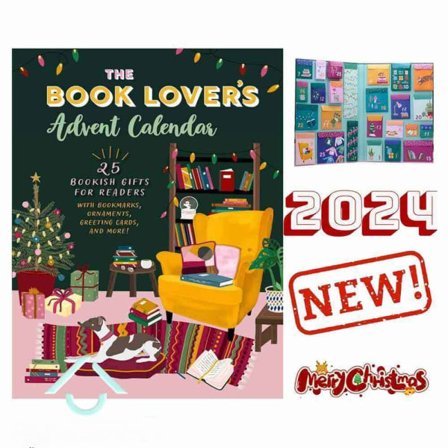 Bokälskarens Adventskalender, 25 Bokliga Presenter till Läsaren Praktisk Bärbar 1 Set