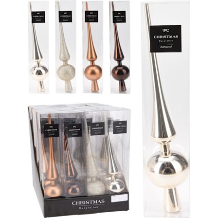 Spira Julgransspira Guld Matt 27 cm