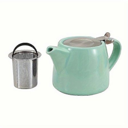 Autentisk japansk keramisk tekande | Rustfri stål infuser | Elegant og funktionel til eftermiddagste