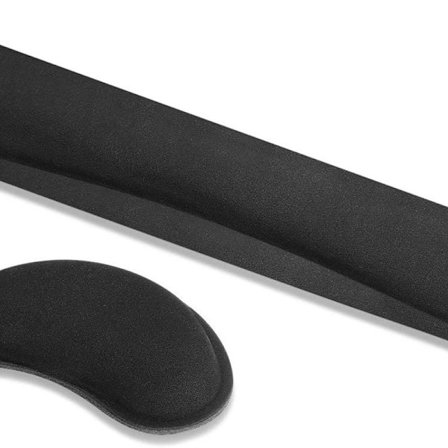 Ergonominen hiirimatto ja näppäimistön rannetuki, muistivaahto hiirimatto,