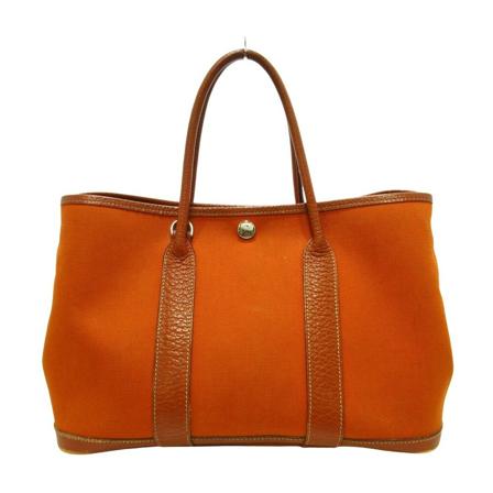 Hermès Vintage, Tote Bags Oranje, Dames, Maat:ONE Size