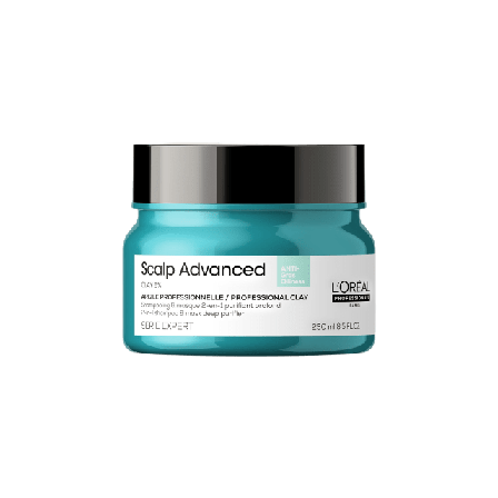 L’Oréal Professionnel Scalp Advanced Anti-Oiliness 2-in-1 Deep Purifier Clay Inpackning & behandling Unisex 250 ML