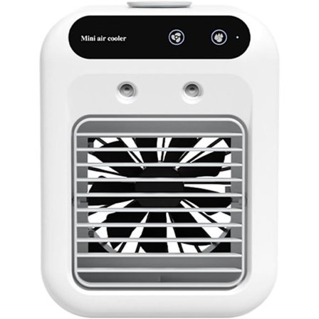 Bærbar USB-tåkefuktervifte, Luftfukter, Stille, Justerbar kjøling, for innendørs og utendørs bruk
