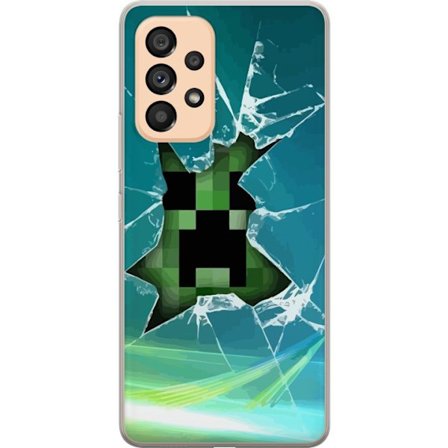 Yhteensopiva Puhelinkuori Samsung Galaxy A53 5G MineCraft