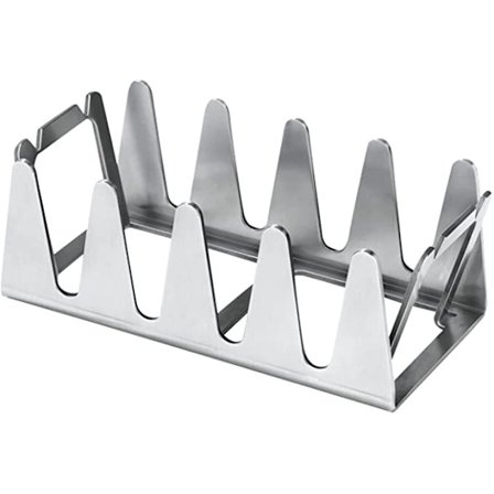 Multifunktionellt grillställ i rostfritt stål