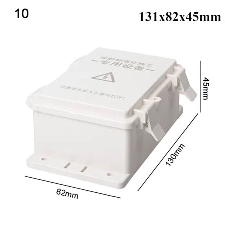 Case kytkentärasia 131X82X45MM10 10