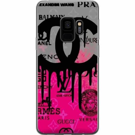 Samsung Galaxy S9 Genomskinligt Skal Cc Pink