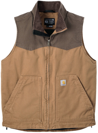 Carhartt Workwear Carhartt M's Montana Duck Vest Carhartt Brown/Coffee