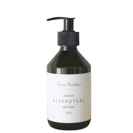 Gröna Gredelina Aleppotvål Neutral 350 ml