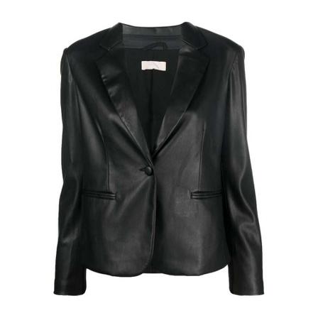 Liu Jo - Blazer - Svart - Dam - Storlek: S, Dam, Storlek: S