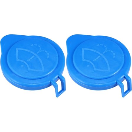 Vinduesviskervæskebeholderdæksel - 2-pak blå dæksler til Ford Focus