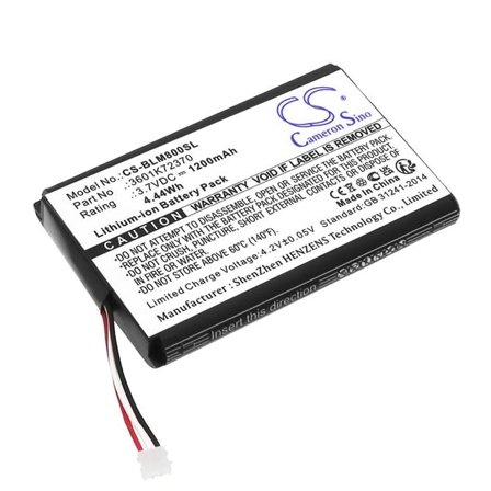 Batteri til test, undersøgelse, udstyr til Bosch GLM 100, 3601K723B0, 3601K72300 og andre.