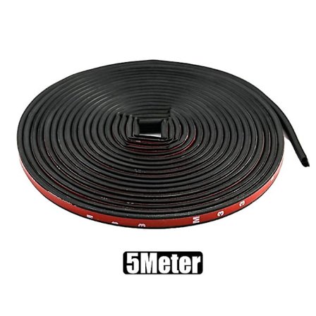 5/8/10m Bildør Tetningslister Klistremerke B Form Værstripe Gummitetninger Lydisolering Tetning Biler Interiørtilbehør| |