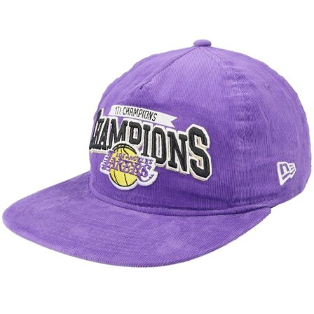 New Era - Púrpura snapback Gorra - Los Angeles Lakers League Champions Golfer Purple Snapback @ Hatstore