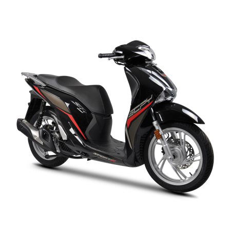 Dekorset Uniracing Schwarz - Honda SH 125 2017-2019