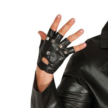 Punk Handskar Svart