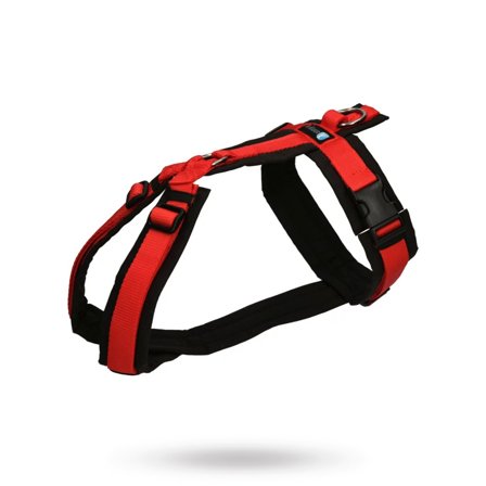 Anny-X - Anny-X FUN Hundesele Rød/Svart - Klassiske hundeseler, step-in, jacket seler, trekkseler, vinterseler & Y-seler på Doggie.no - for store 