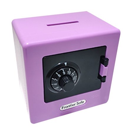 Mini-pengebokser Kombinasjonslås Bytt Myntsparing Seddel Cash Piggy Deposit