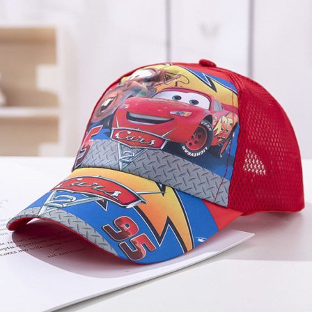 Pixar Cars Mesh Baseball Cap Cap Summer Trucker Hat Kids Disney Pixar Cars