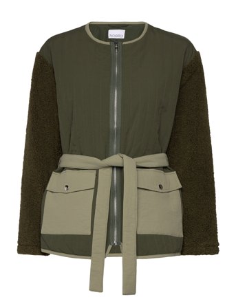 Fauna Mix Jacket Khaki Noella
