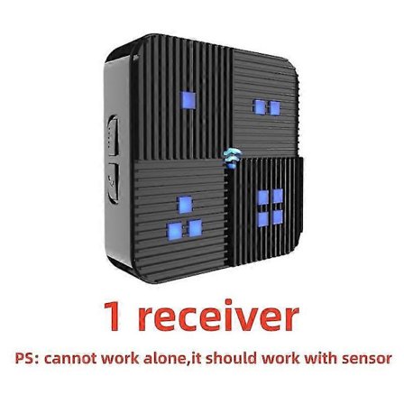 Indkørselsalarm - 800 m lang rækkevidde, trådløs, vejrbestandig, bevægelsessensordetektor