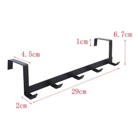 Dörr Bakkrok Klädväska Krok SVART