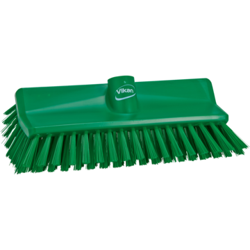 SKUREBØRSTE KOMBI GRØNN 265MM
