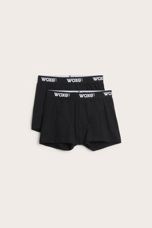 Kappahl | Boxerkalsonger 2-pack | Svart