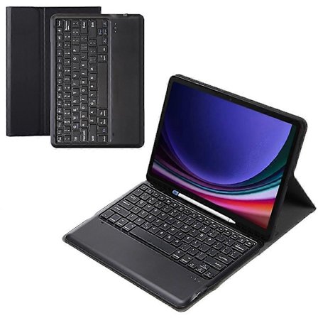 Type G A810B For Samsung Galaxy Tab S10+/S9 FE+/S9+ 12.4" X610/X616 Avtakbart Bluetooth-tastatur