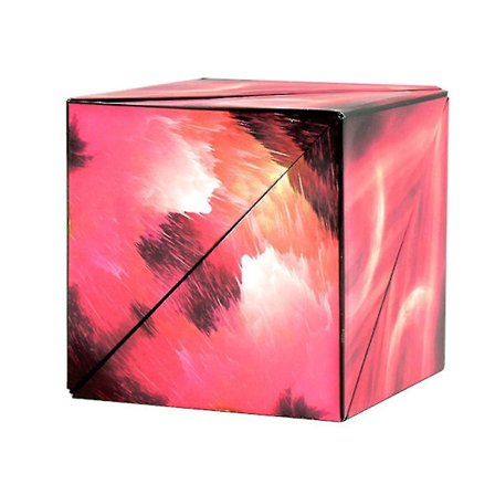 Ny 3D magisk kube Shashibo formforskyvende boks antistress håndflippepuslespill leker gave