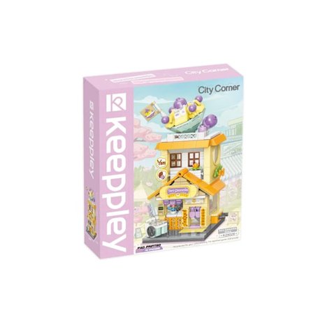 Halloween Escape Værelse Bygning Klodse Kreativ By Gade Udsigt Slik Hus Model Model Klodser